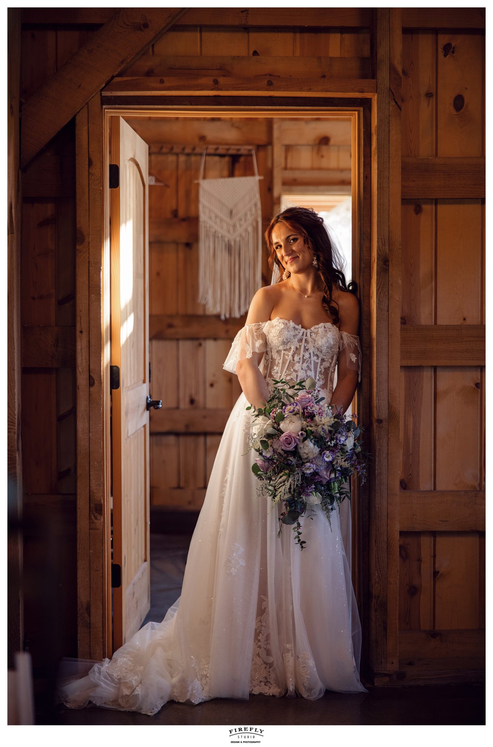 April spring wedding at Bloomfield Barn in Chrisman Illinois